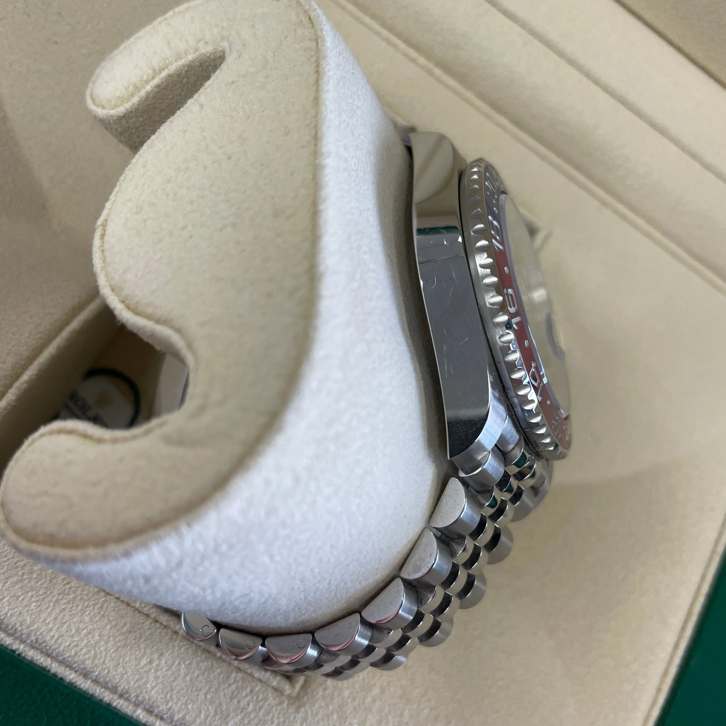 OCTOBER 2021 Rolex GMT-Master II PEPSI Red / Blue SS Ceramic 40mm 126710 BLRO