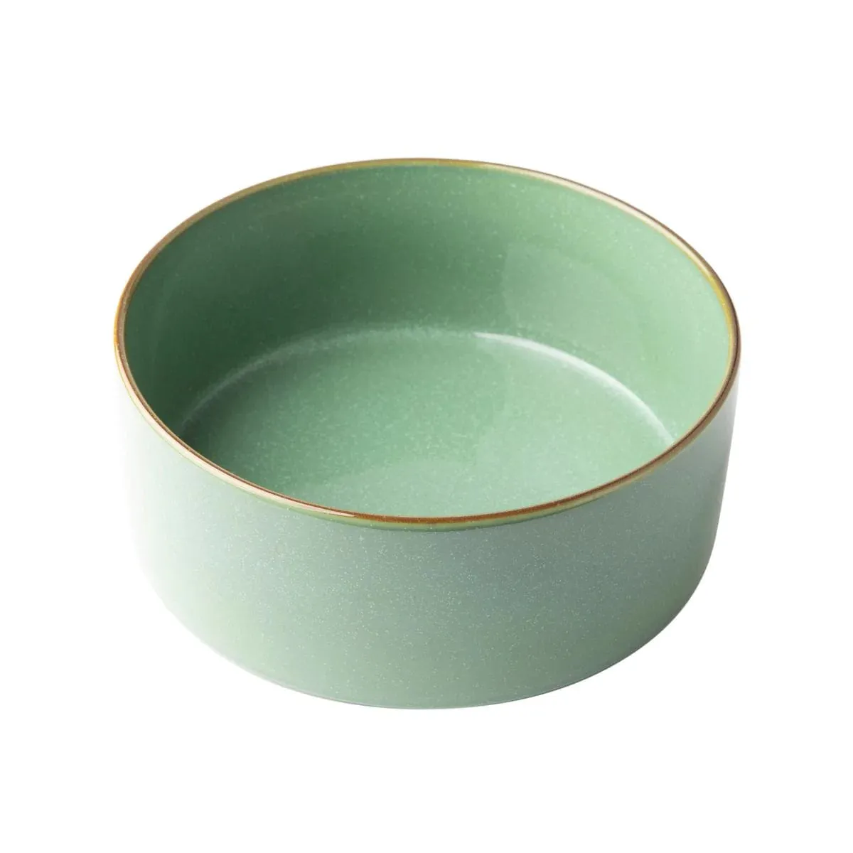 Omada Flat Stackable Salad Bowl Green OM-0000042