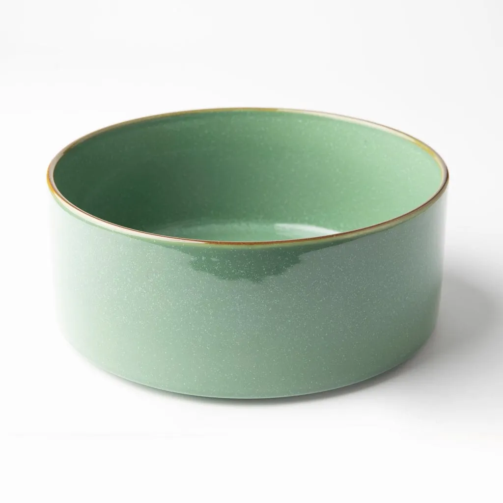Omada Flat Stackable Salad Bowl Green OM-0000042