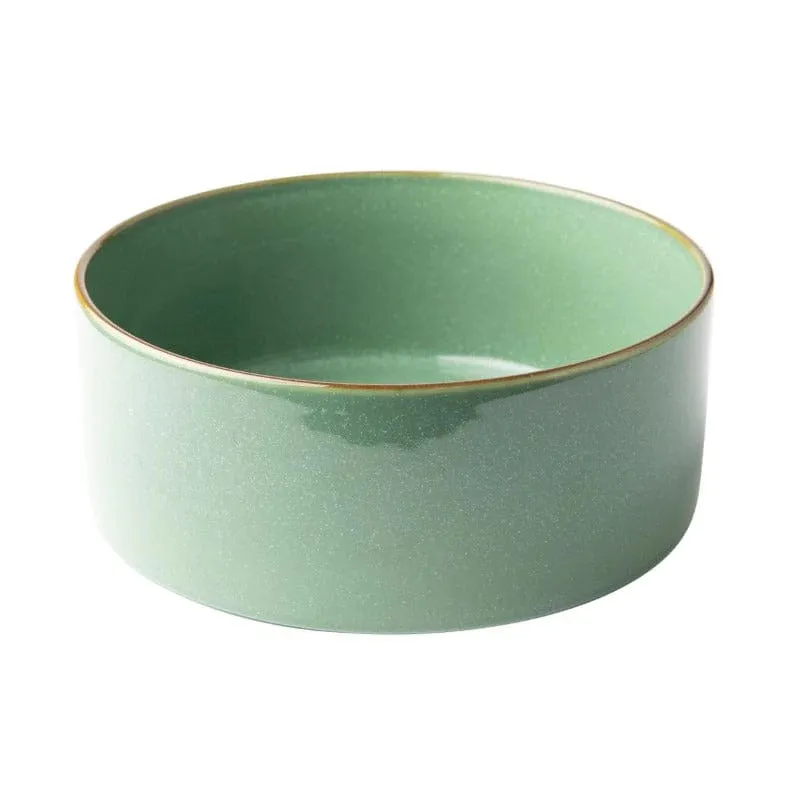 Omada Flat Stackable Salad Bowl Green OM-0000042