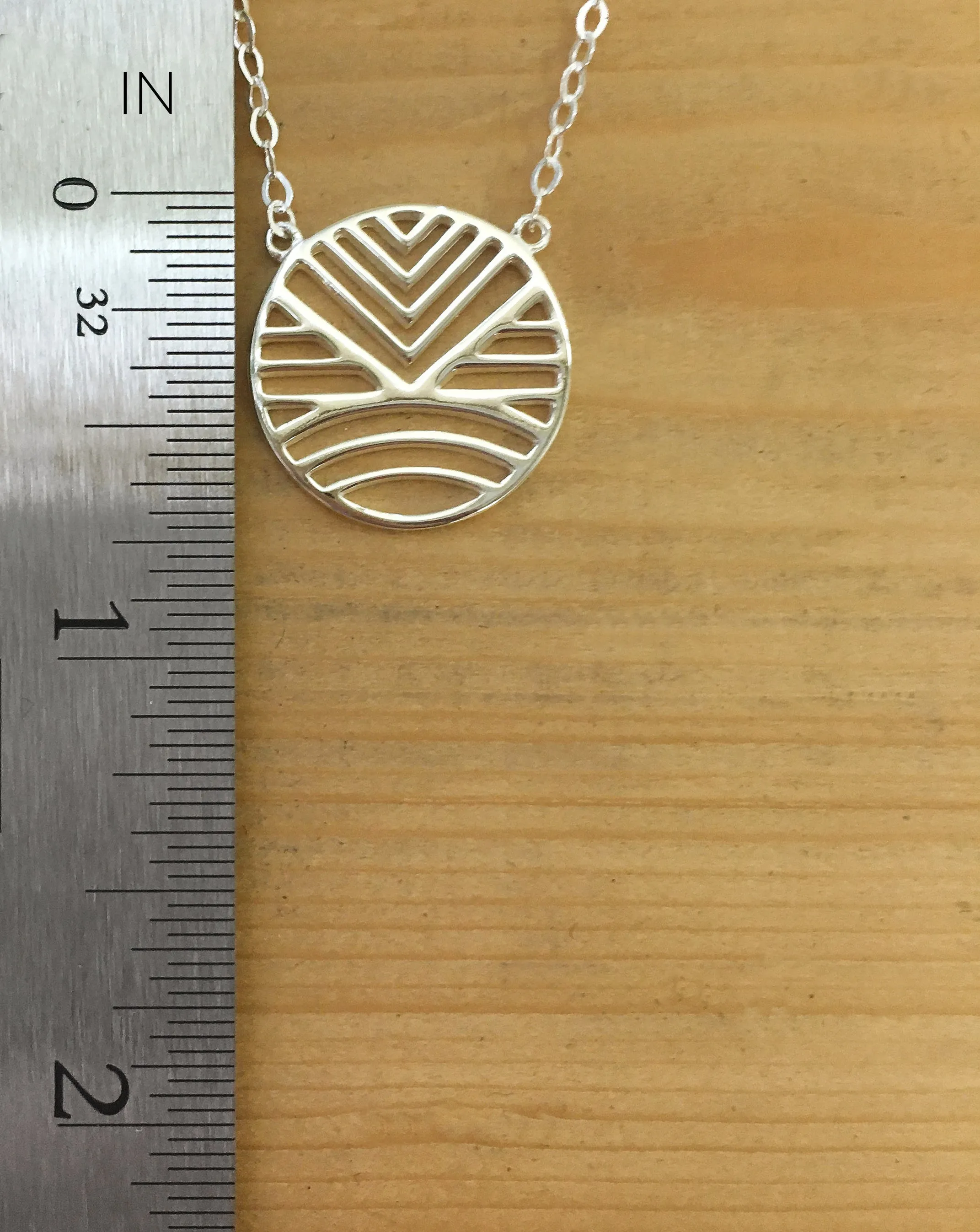 optimism 18mm necklace • happy birthday