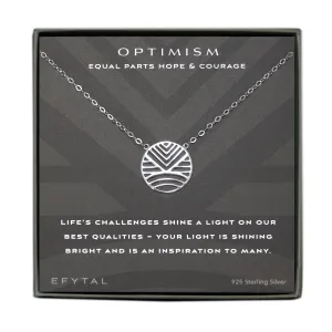optimism 18mm necklace • hope & courage