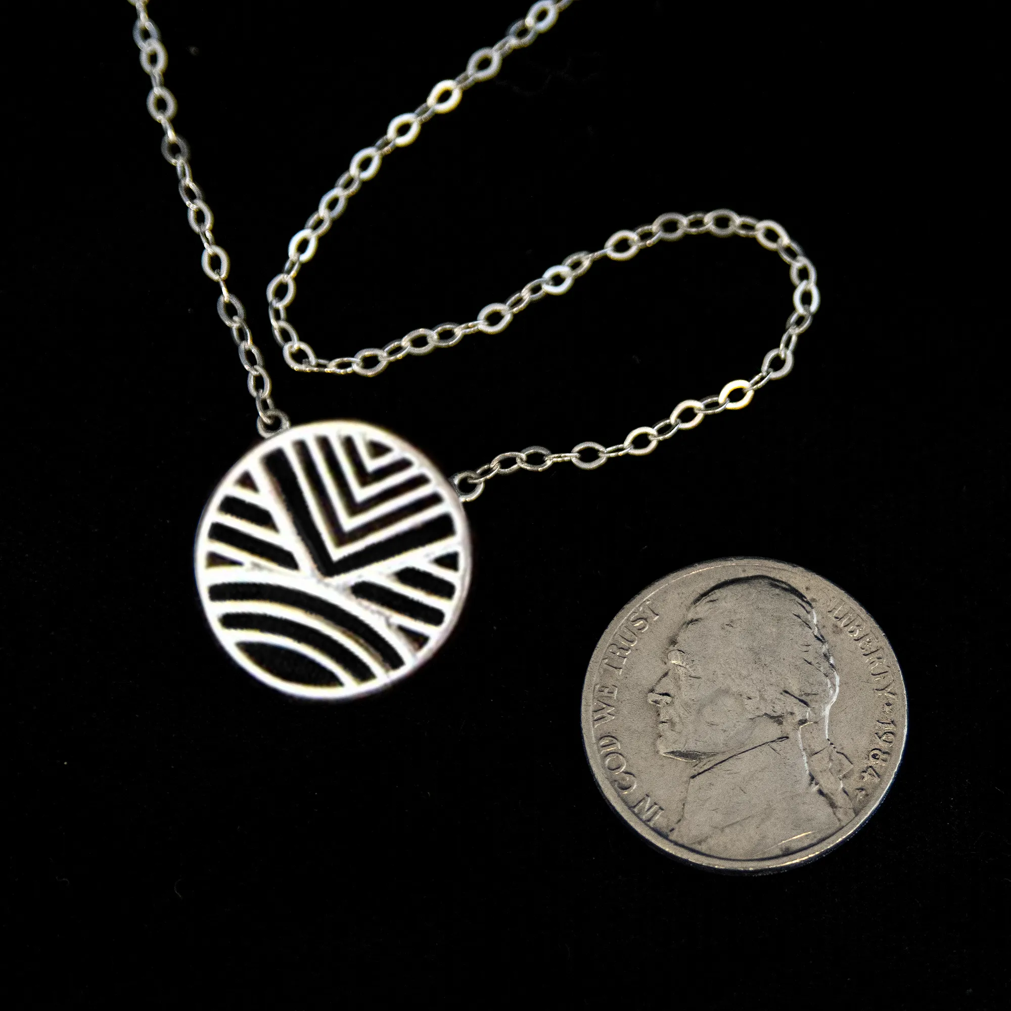 optimism 18mm necklace • hope & courage
