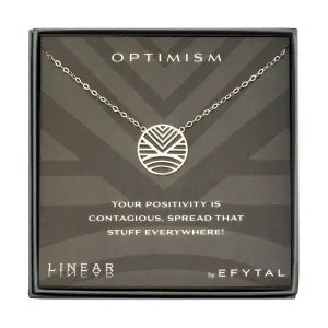 optimism 18mm necklace • spread positivity