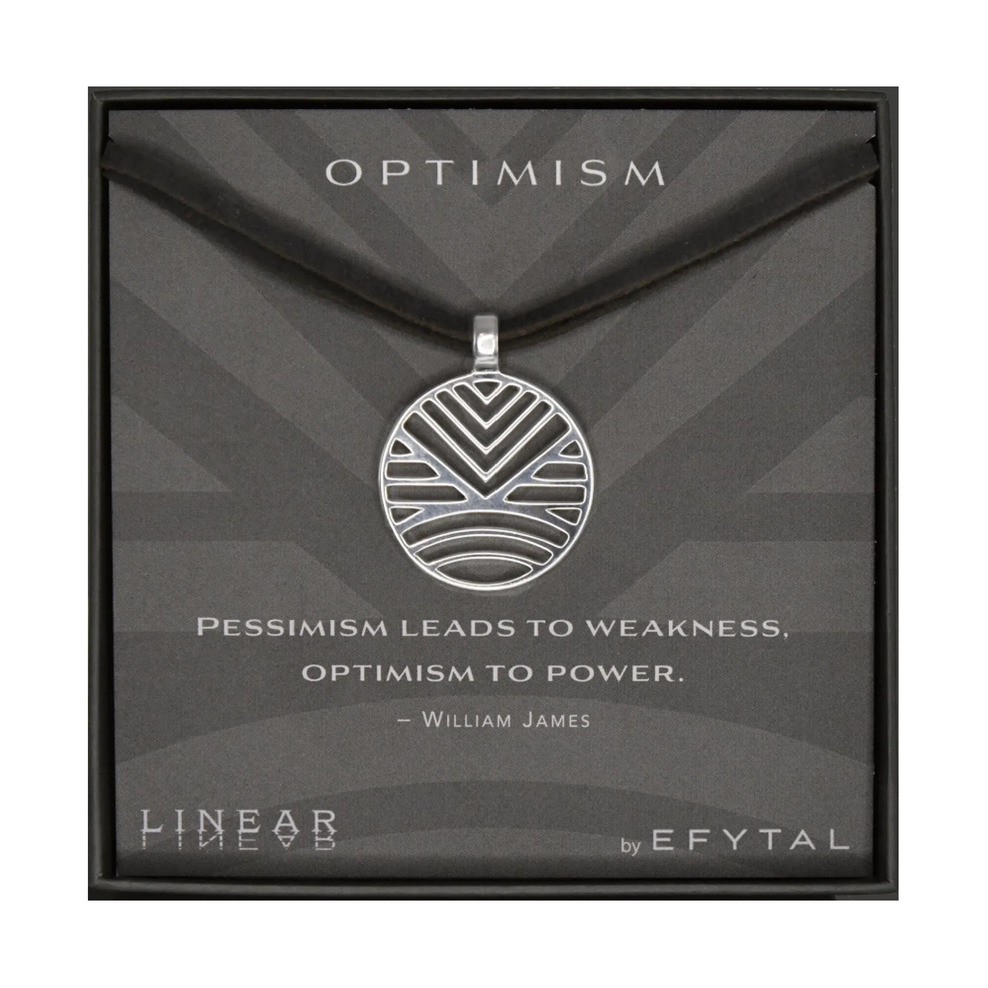 optimism 25mm necklace • power