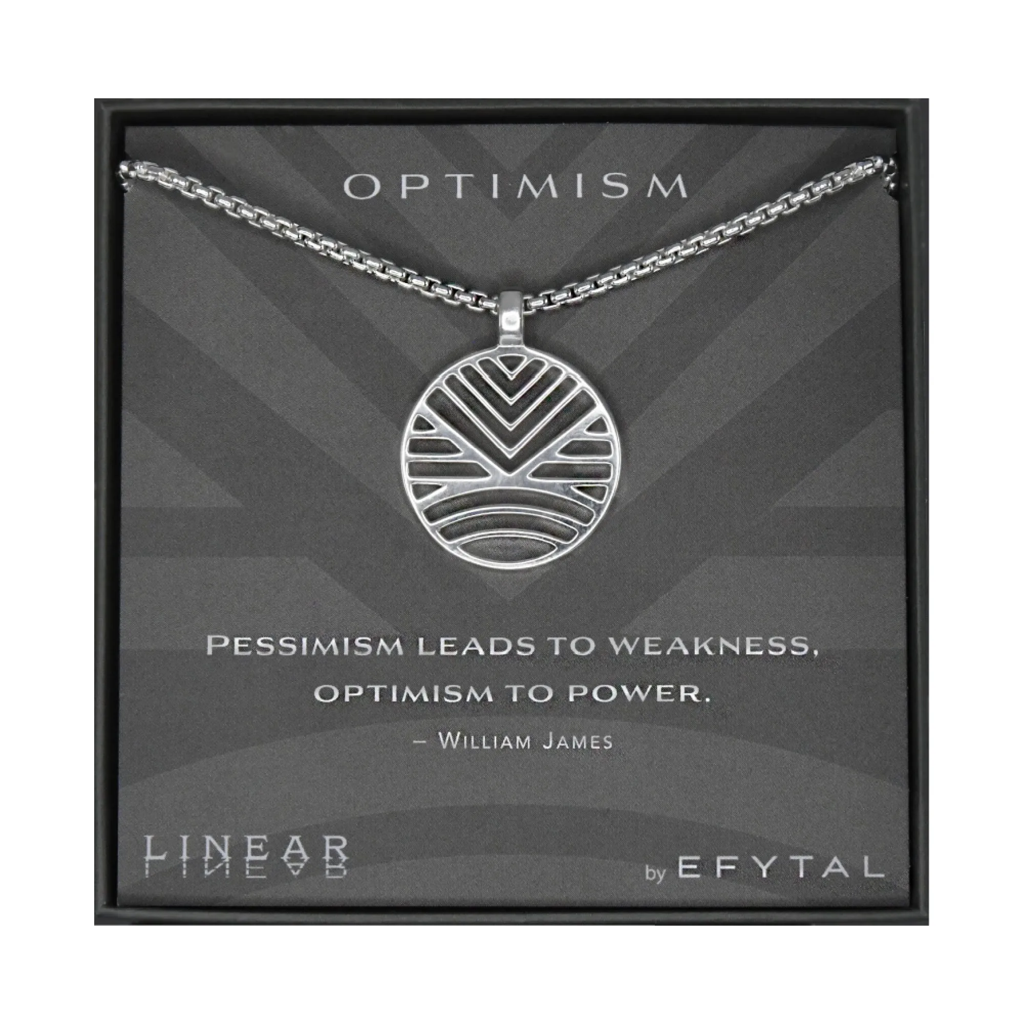optimism 25mm necklace • power