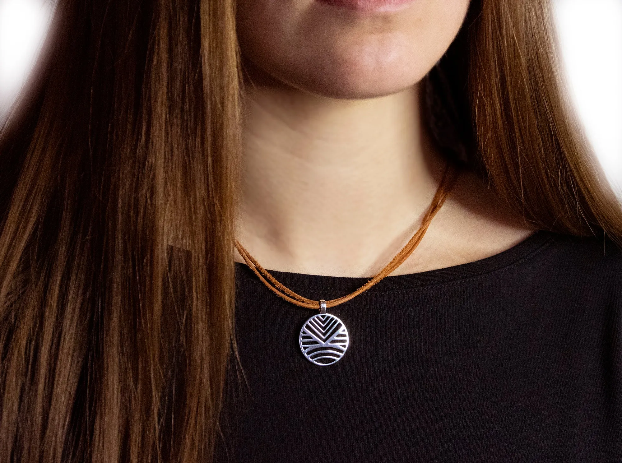 optimism 25mm necklace • spread positivity