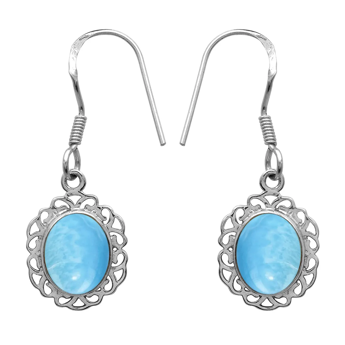 Oval 6X4 MM Multi Choice Gemstone 925 Sterling Silver Earring