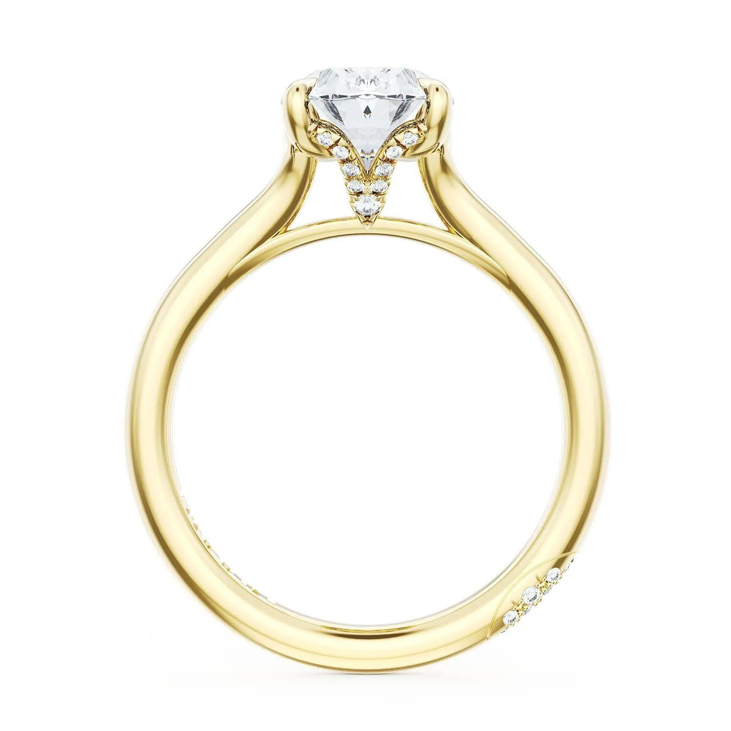 Oval Solitaire Engagement Ring