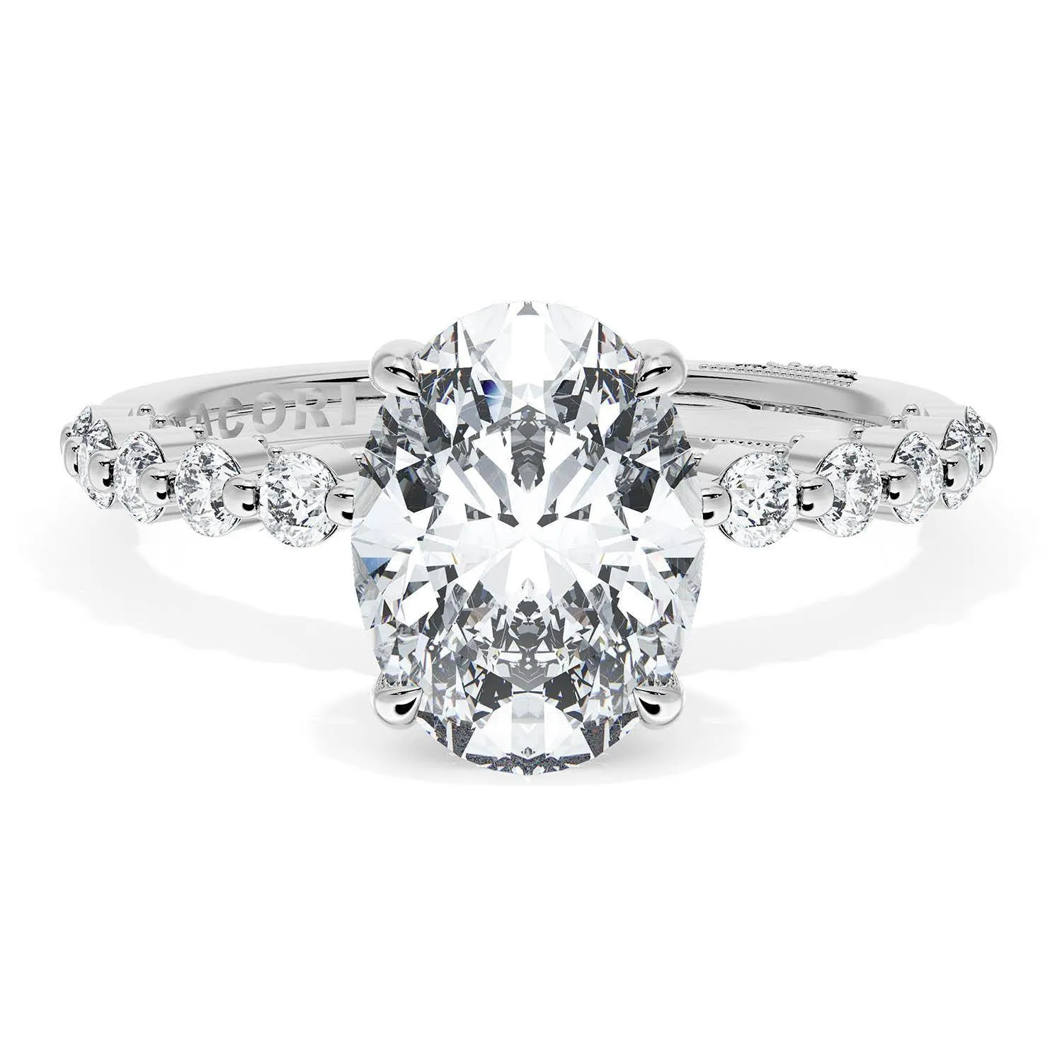 Oval Solitaire Engagement Ring