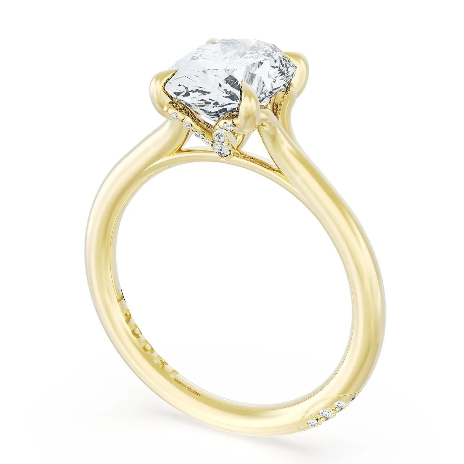 Oval Solitaire Engagement Ring