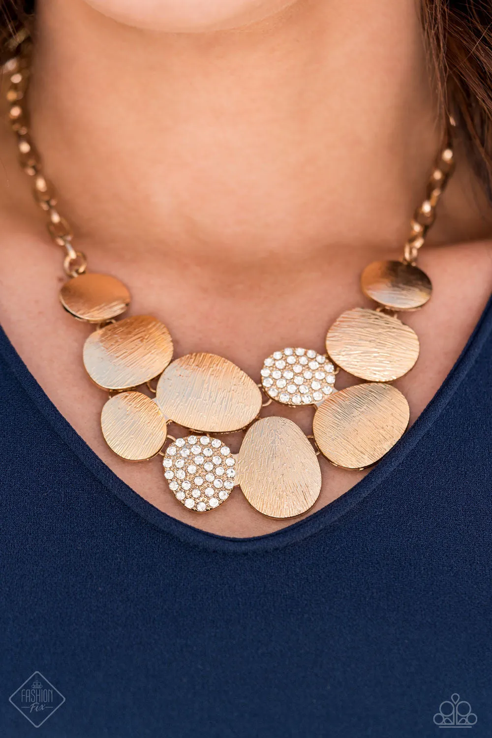 Papararazzi - A Hard LUXE Story - Gold Necklace