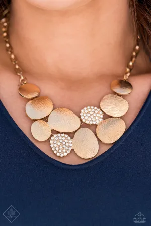 Papararazzi - A Hard LUXE Story - Gold Necklace