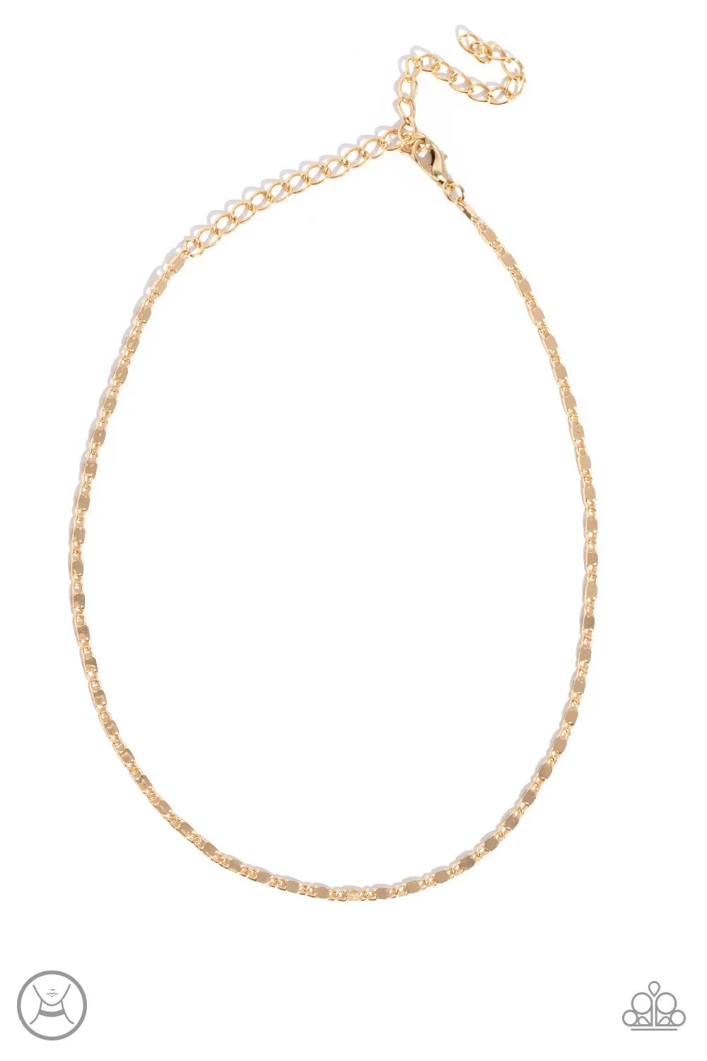 Paparazzi Minimalist Maiden - Gold Necklace