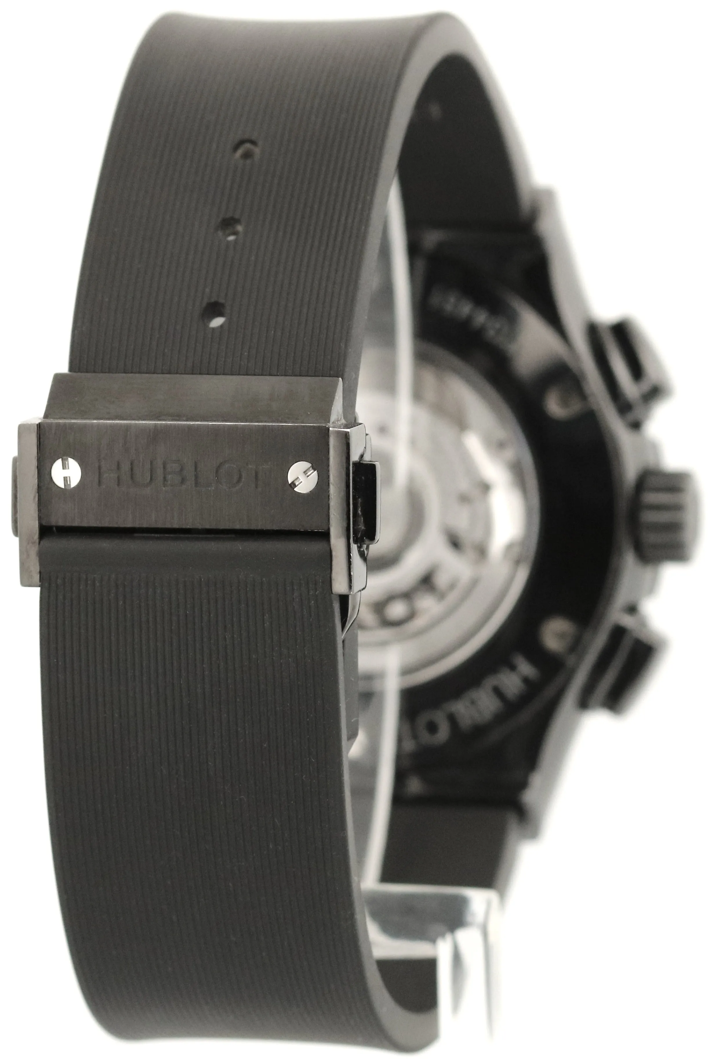 PAPERS Hublot Classic Fusion BLACK CERAMIC Rubber 45mm 521.CM.1770.RX BOX