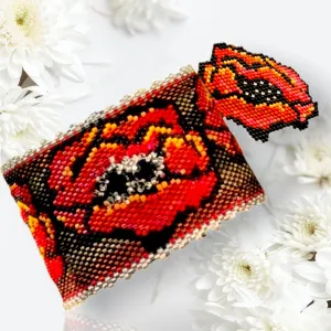 Pattern - Bracelet POPPIES