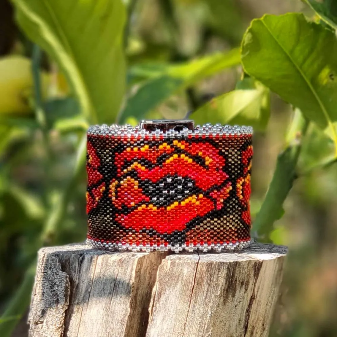 Pattern - Bracelet POPPIES