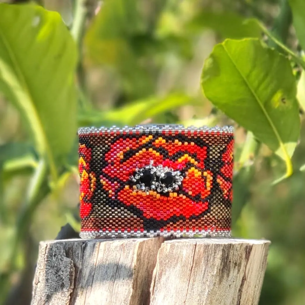 Pattern - Bracelet POPPIES