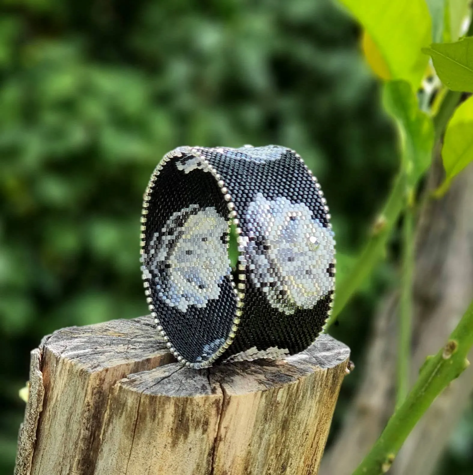 Pattern - Bracelet ROSES ARGENT