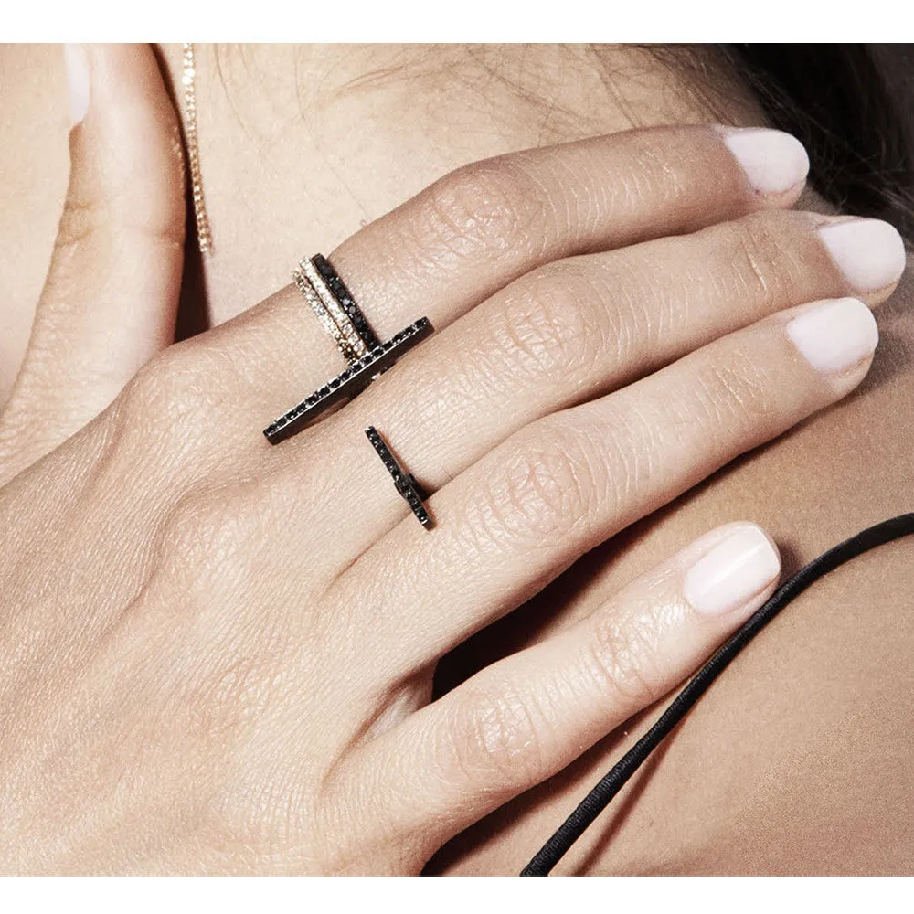 Pavé Eternity Band | Champagne Diamonds
