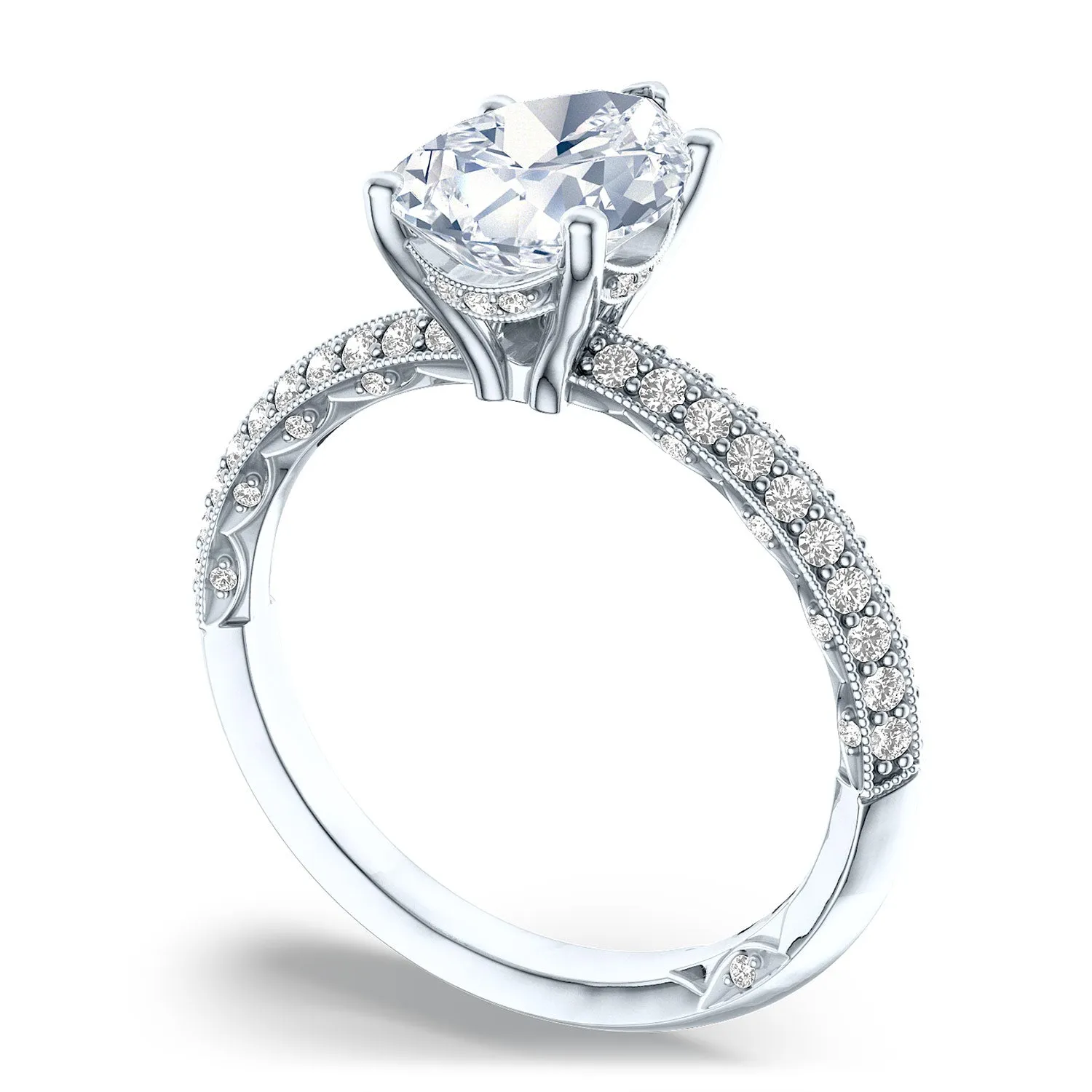 Pear Solitaire Engagement Ring