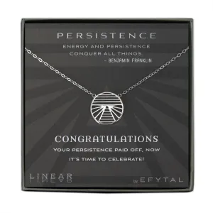 persistence 18mm necklace • congratulations