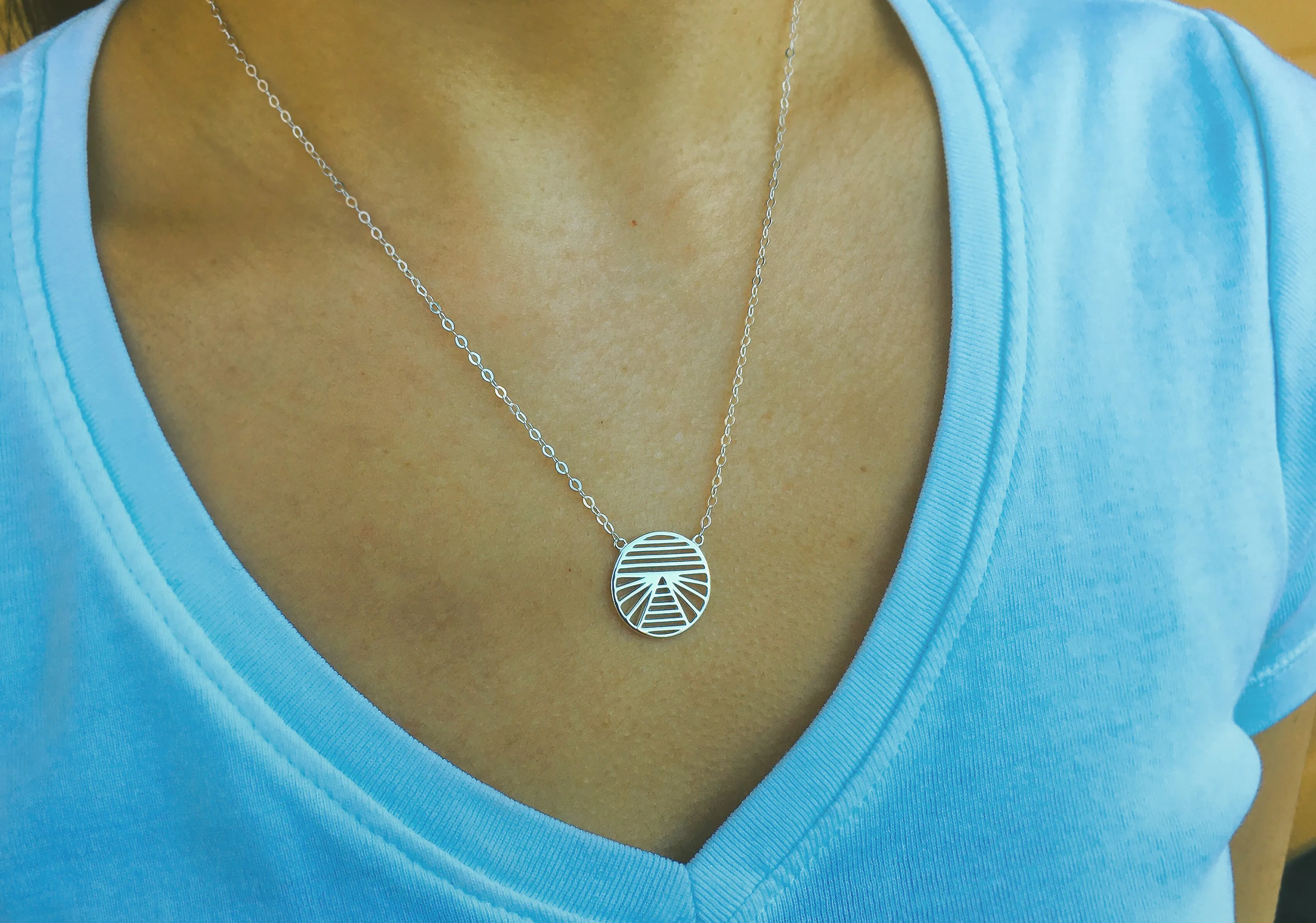 persistence 18mm necklace • never give up