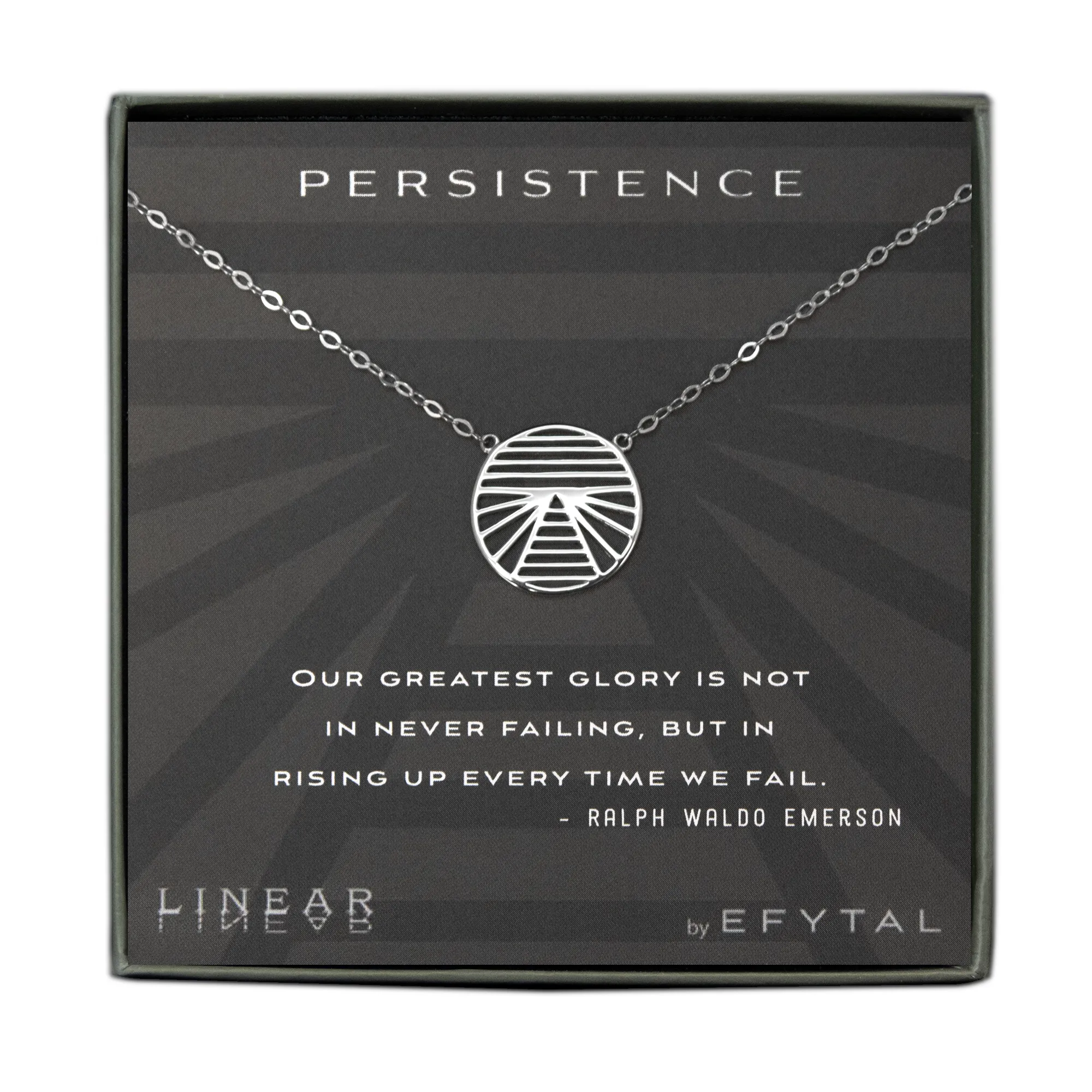 persistence 18mm necklace • rise up
