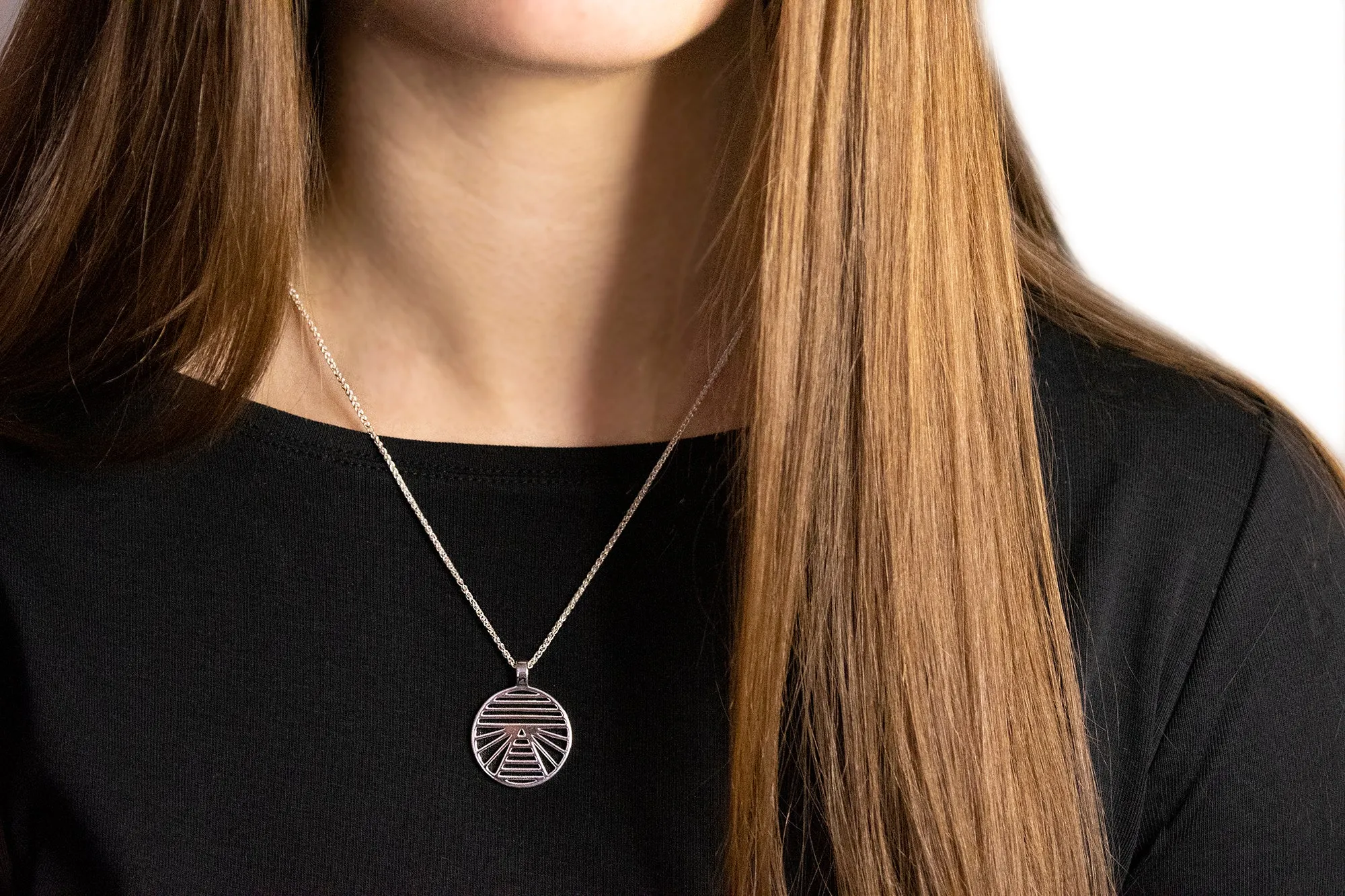 persistence 25mm necklace • rise up
