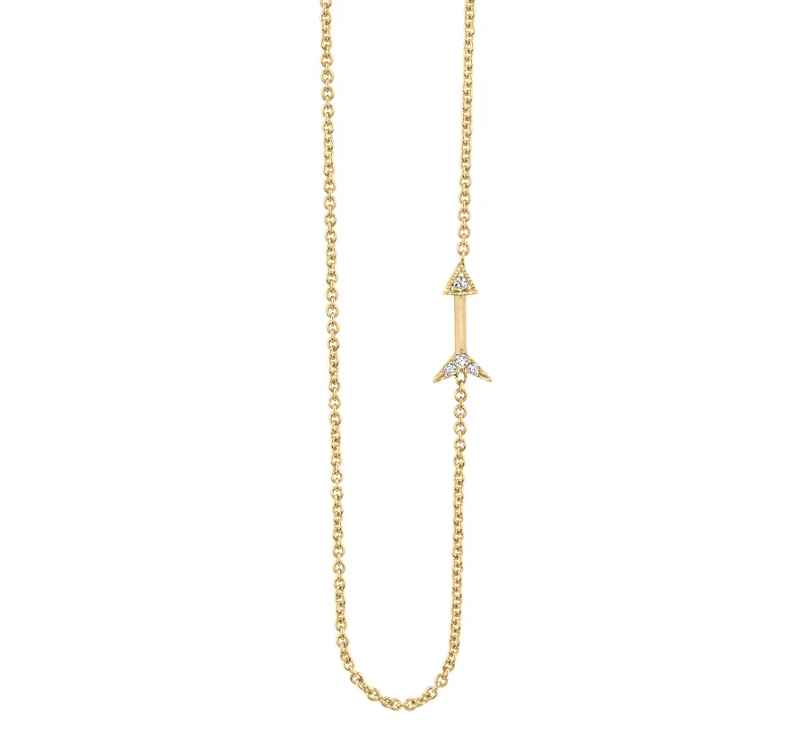 Petite Arrow Necklace