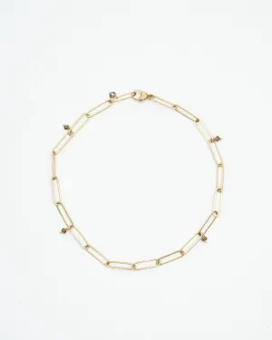 popsicle bracelet w/ 18k gold   diamonds