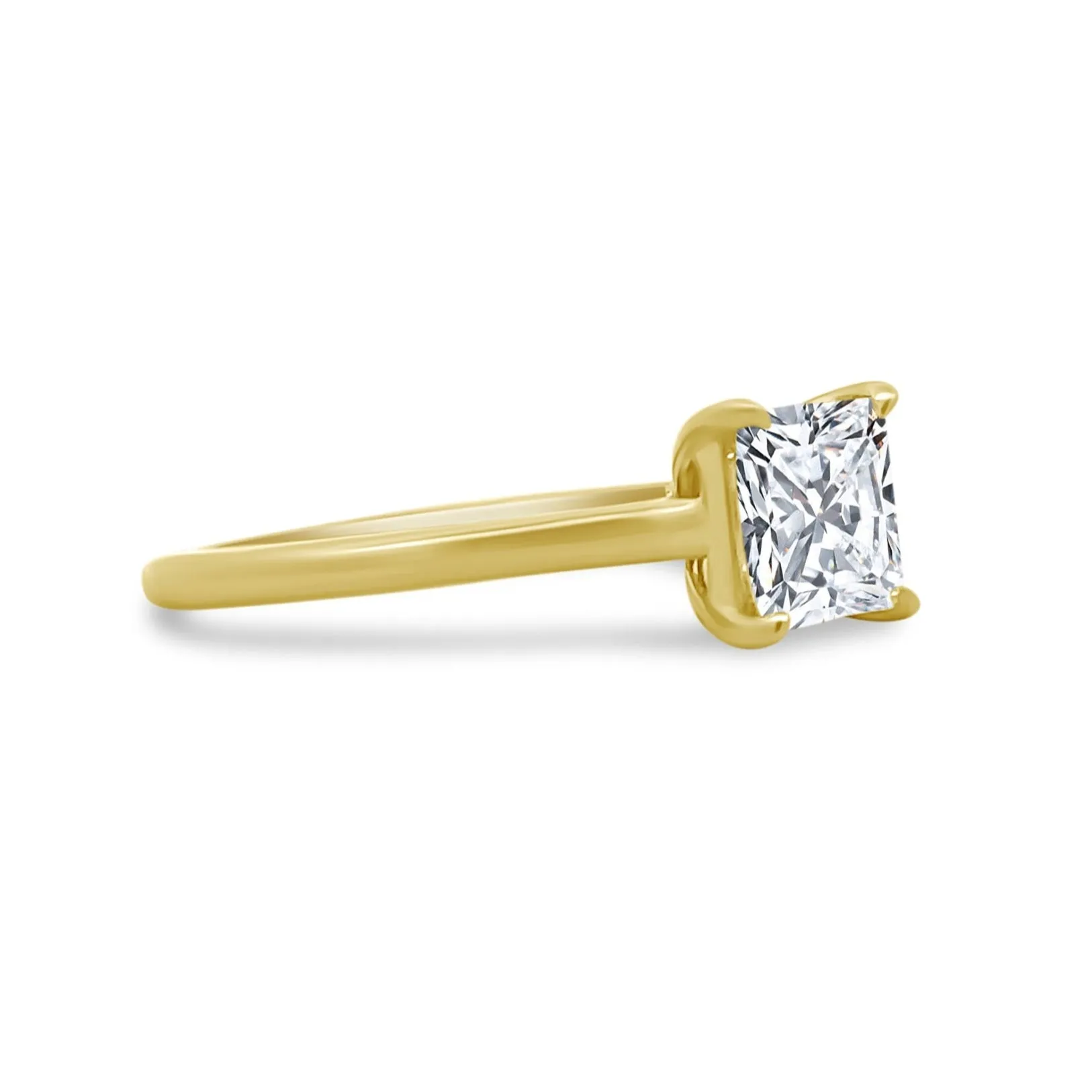 Princess Cut Solitaire