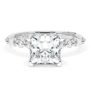 Princess Solitaire Engagement Ring