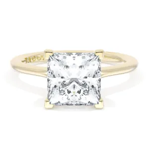 Princess Solitaire Engagement Ring