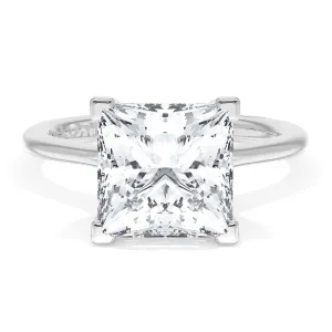 Princess Solitaire Engagement Ring