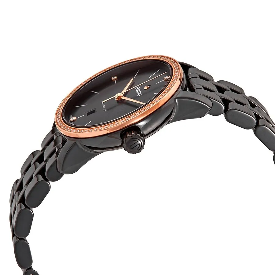 Rado DiaMaster Automatic Diamond Black Dial Ladies Watch R14099737