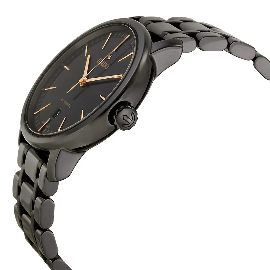 Rado Diamaster XL Automatic Black Dial Black Ceramic Men's Watch R14073162