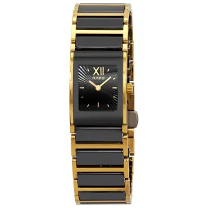 Rado Integral Quartz Black Dial Ladies Watch R20789172