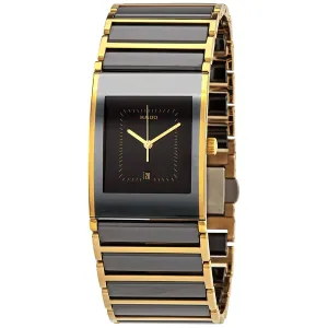 Rado Integral Quartz Black Dial Men's Watch R20787402