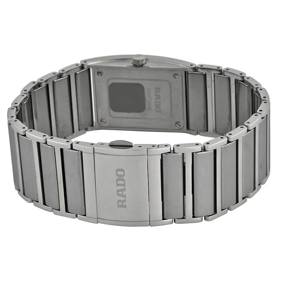 Rado Integral Silver Dial Diamond Platium-tone Ceramic Ladies Watch R20732712