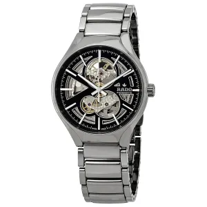 Rado True Automatic Open Heart Black/Skeleton Dial Men's Watch R27510152