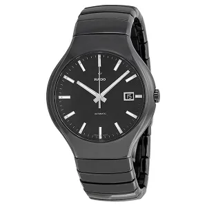 Rado True Black Dial Black Ceramic Men's Watch R27857162