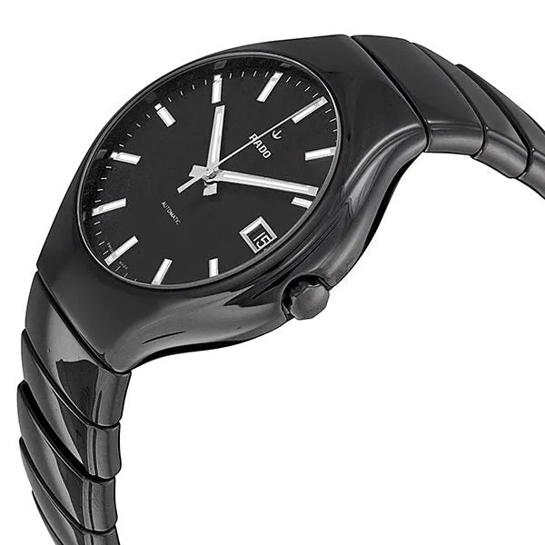 Rado True Black Dial Black Ceramic Men's Watch R27857162