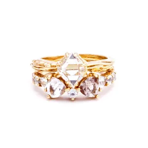 RAW SOLITAIRE UNION (No. 03) | 14K GOLD