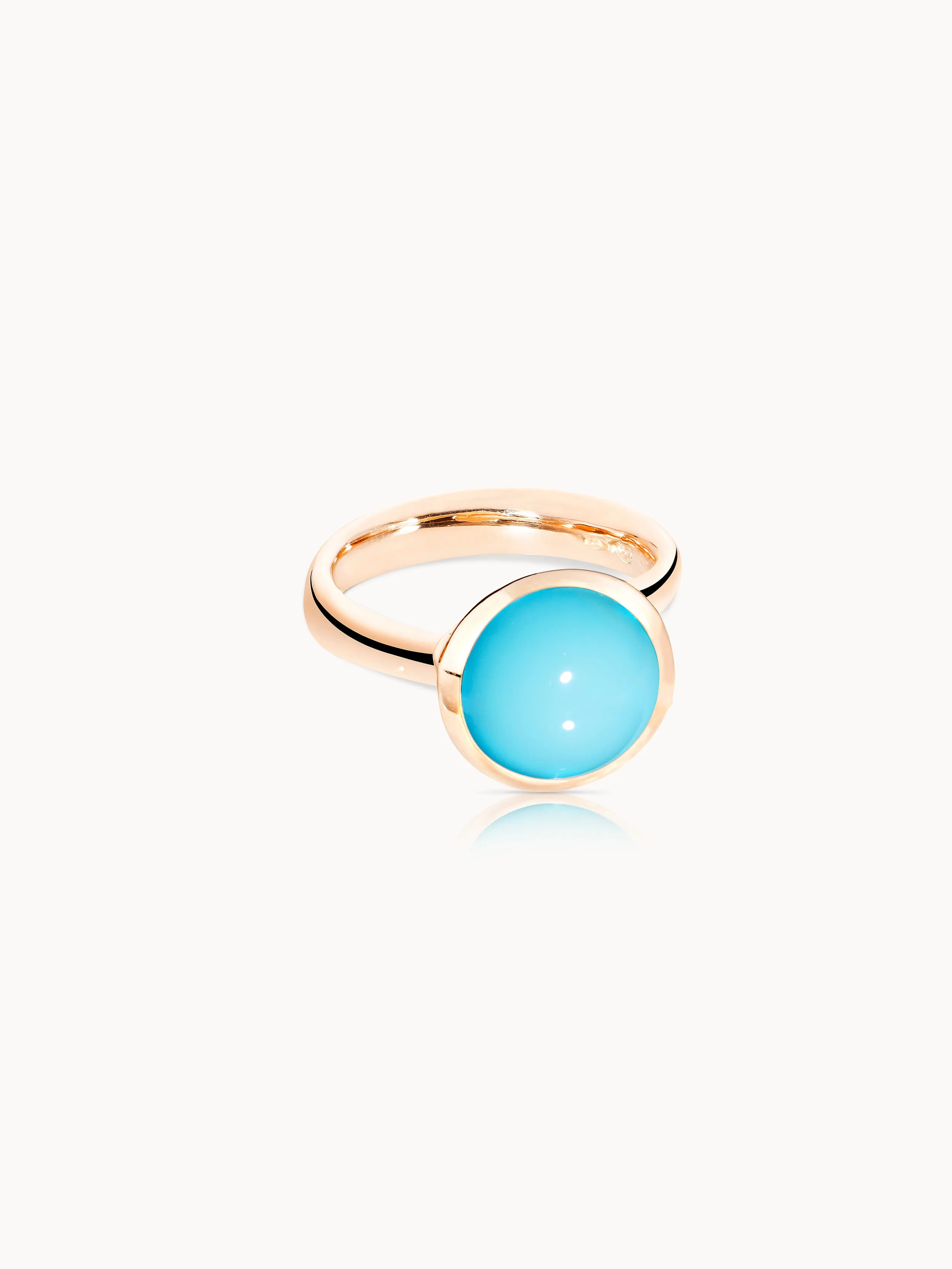 Ring BOUTON large Turquoise Turquoise