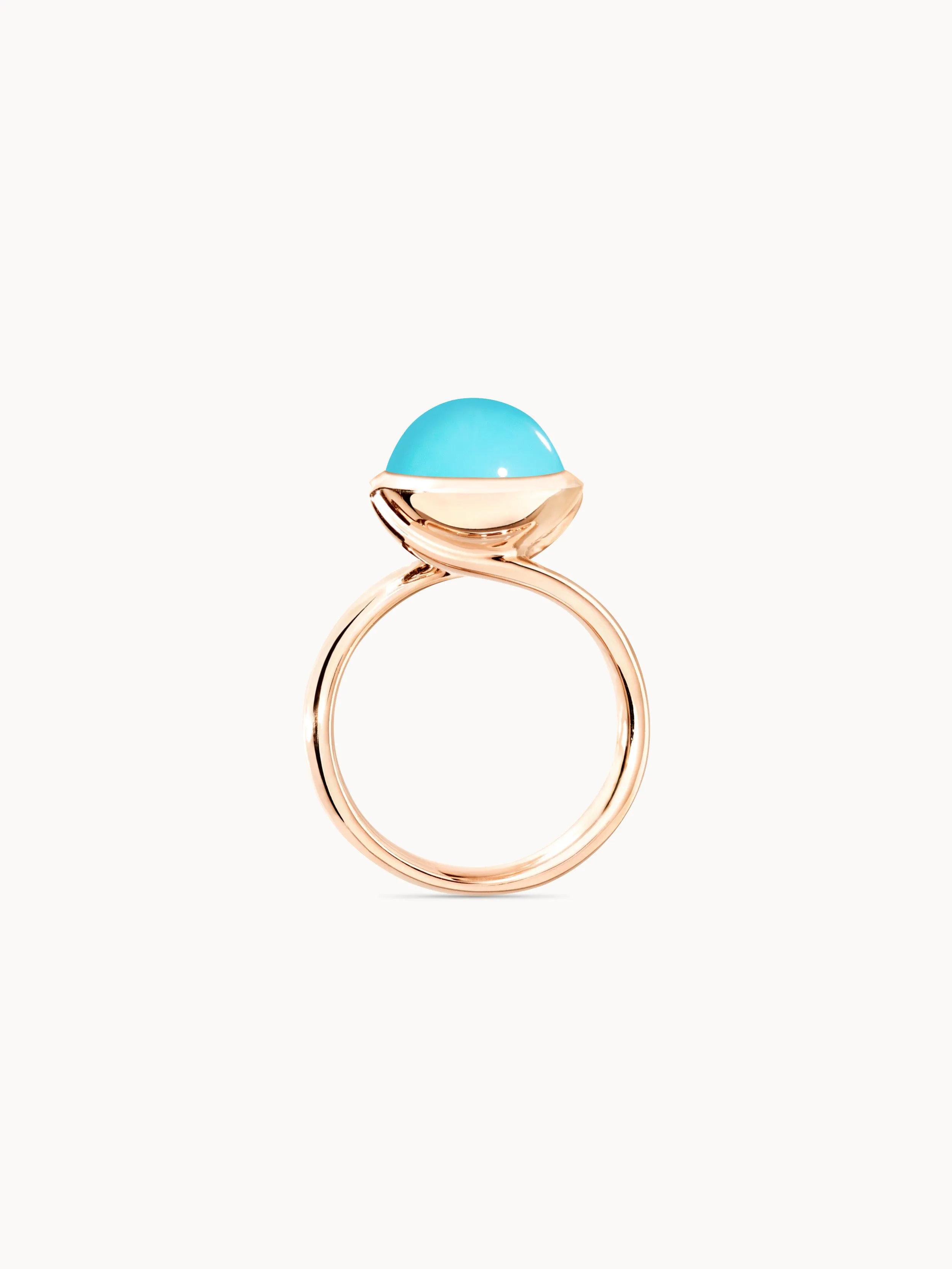 Ring BOUTON large Turquoise Turquoise