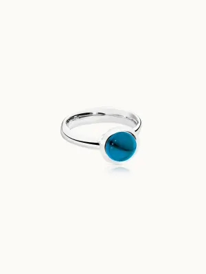 Ring BOUTON small London Topaz London Topaz