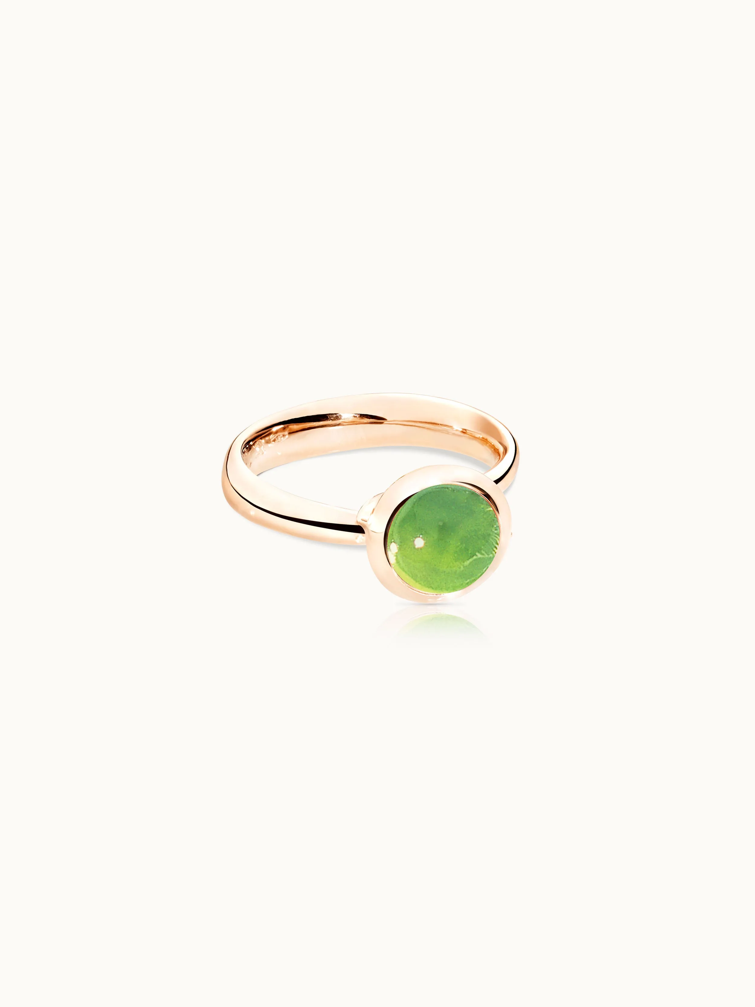 Ring BOUTON small Peridot Peridot