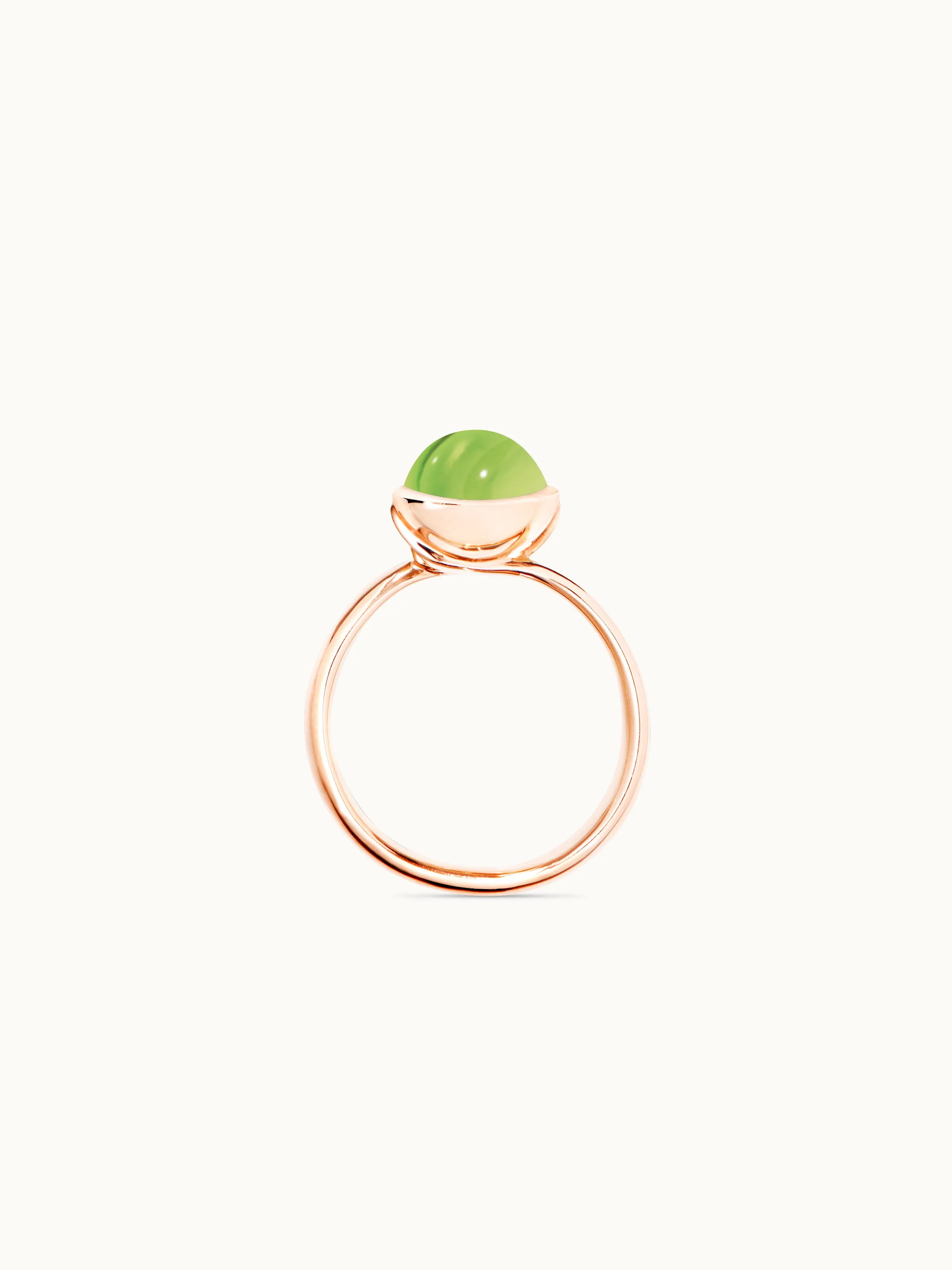 Ring BOUTON small Peridot Peridot