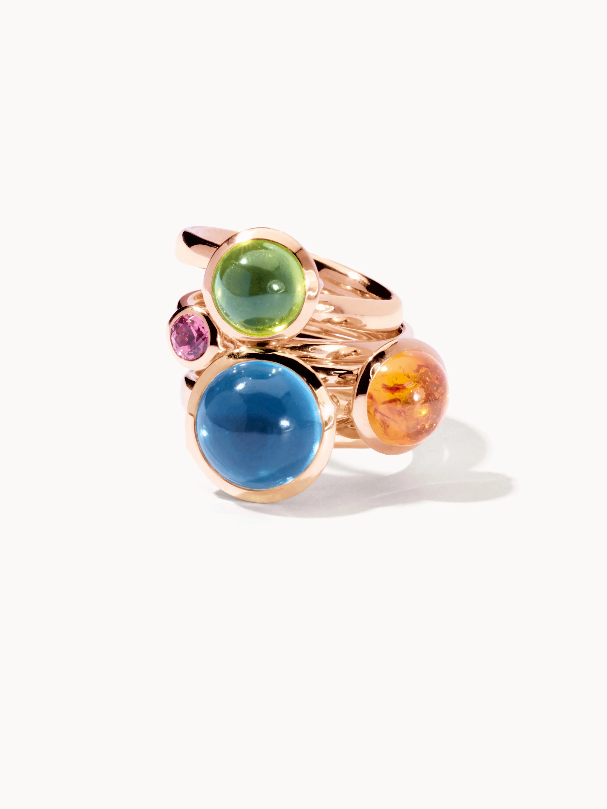 Ring BOUTON small Peridot Peridot